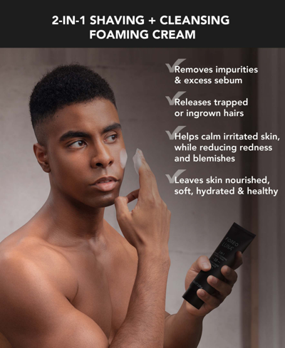 Foreo Luna 2-in-1 Shaving Cleansing Foaming Cream 2.0, 100 ml In No Color