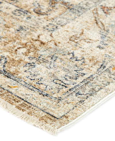 D Style Bergama Be4 1'8" X 2'6" Area Rug In Ivory