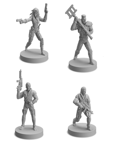 G.i. Joe Roleplaying Game Villain Miniatures Set 1 In Multi