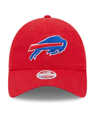 Shop New Era Women's  Red Buffalo Bills Main Core Classic 2.0 9twenty Adjustable Hat