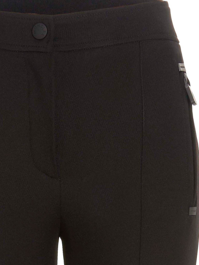 Moncler Twill Pants In Negro