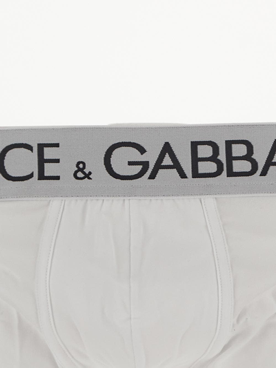 Shop Dolce & Gabbana Regular Boxer In White