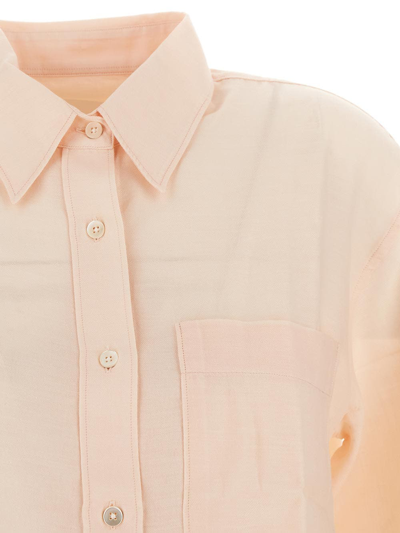 Shop Closed Cotton Shirt In Pink