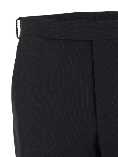 Shop Lardini Classic Trousers In Black