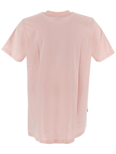 Shop Family First Cotton T-shirt In Pink