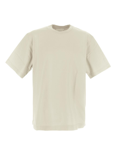 Shop Closed Cotton T-shirt In Ivory