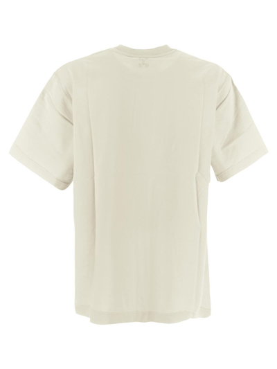 Closed Cotton T-shirt In Ivory