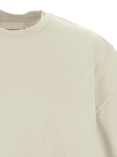 Shop Closed Cotton T-shirt In Ivory