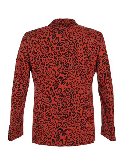 Shop Reveres 1949 Leopard Jacker In Red