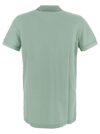 Shop Tom Ford Cotton Polo In Green