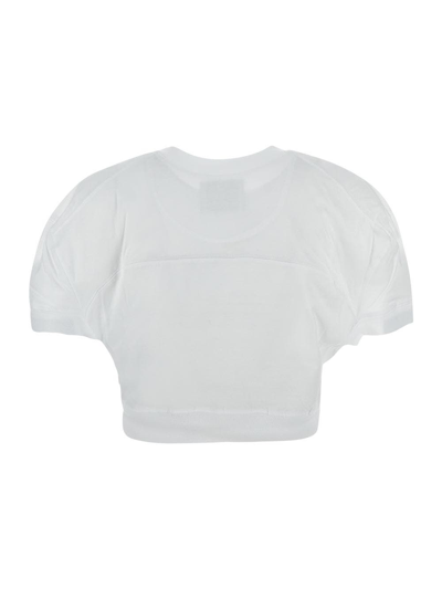 Shop Vivienne Westwood Logo T-shirt In White