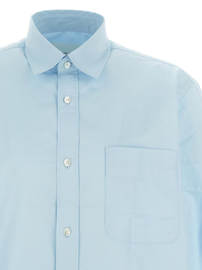 Shop Closed Cotton Shirt In Blue