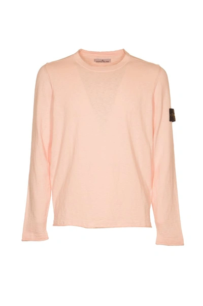 Shop Stone Island Sweaters Pink