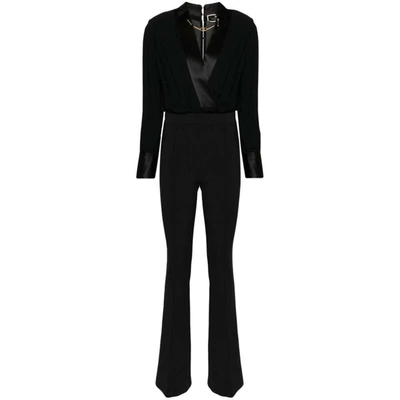 Shop Elisabetta Franchi Jumpsuits In Black