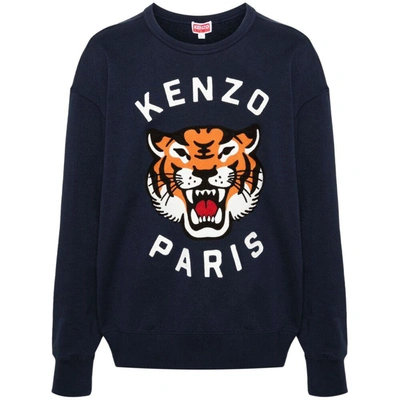 Shop Kenzo Sweatshirts In Blue