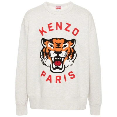 Shop Kenzo Sweatshirts In Neutrals