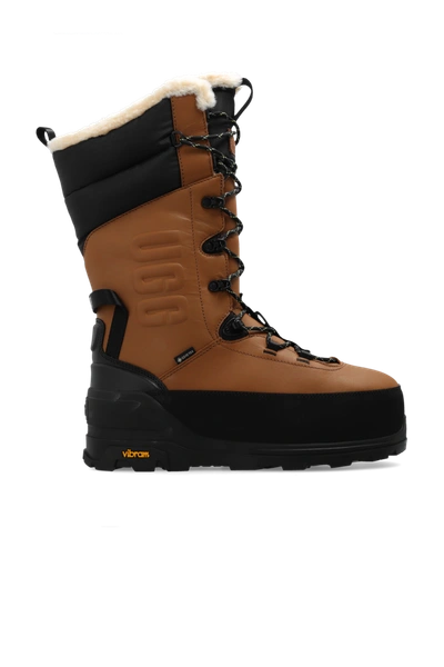 Shop Ugg Brown ‘shasta Tall' Snow Boots New