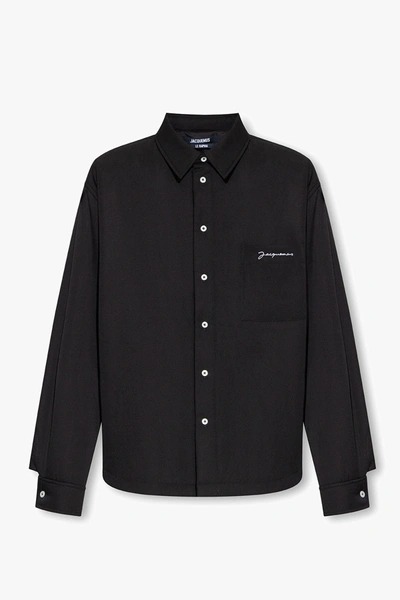Shop Jacquemus Black ‘boulanger' Insulated Jacket In New