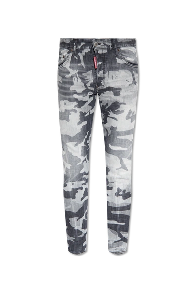 DSQUARED2 DSQUARED2 GREY ‘SKATER’ JEANS 