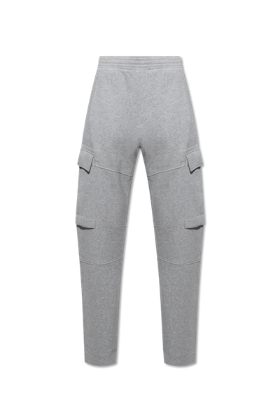 Shop Givenchy Grey Cargo Sweatpants In New
