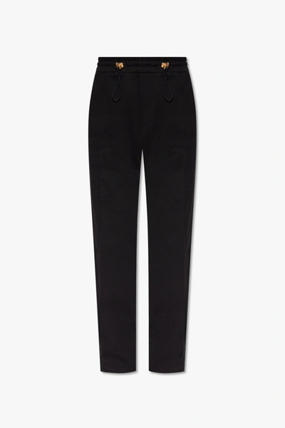 Shop Versace Black Sweatpants In New