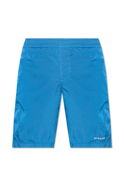 Shop Givenchy Blue Swim Shorts In New