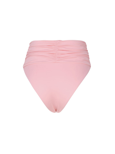 Shop Magda Butrym Classic High-waisted Briefs In Pink