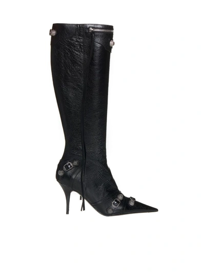 Shop Balenciaga Boots In Black