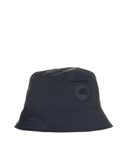 Shop Canada Goose Hats In Black/northstar White