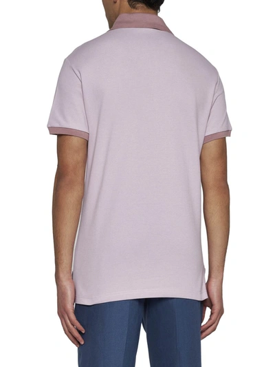 Shop Etro T-shirts And Polos In Glicine Rosa