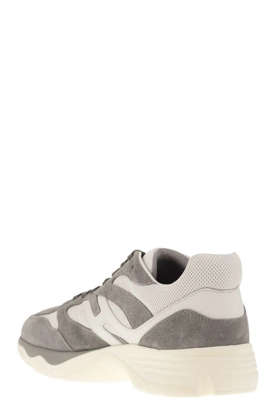 Shop Hogan Sneakers H665 In Grey