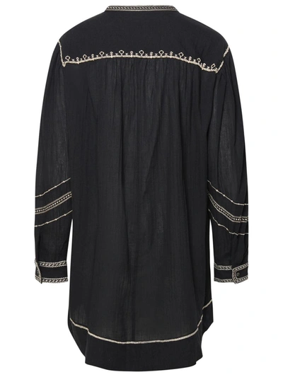 Shop Isabel Marant Étoile 'pradel' Black Cotton Dress