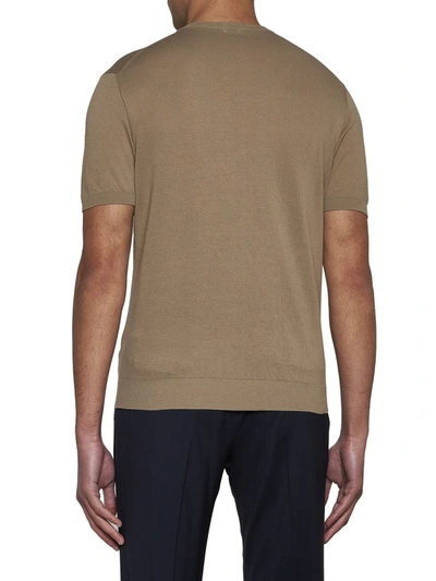 Shop Malo T-shirts And Polos In Beige