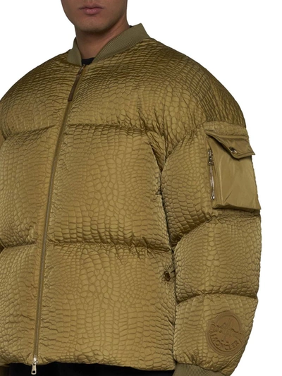 Shop Moncler Genius Moncler Roc Nation By Jay-z Coats In Green