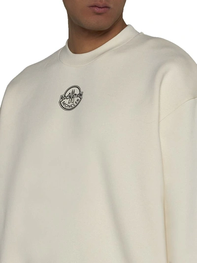 Shop Moncler Genius Moncler Roc Nation By Jay-z Sweaters In White