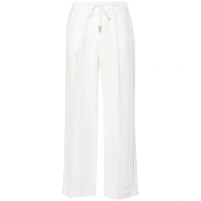 Shop Peserico Pants In White