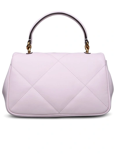 Shop Tory Burch 'kira Diamond Quilt' Pink Leather Bag
