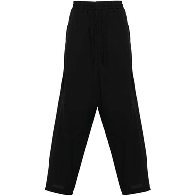 Shop Y-3 Adidas Pants In Black