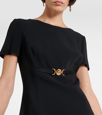 Versace Mini Dress In Black