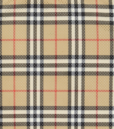 Shop Burberry Check T-shirt In Multicoloured