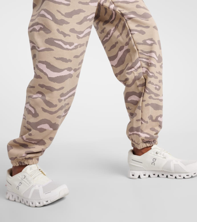 Shop Adidas By Stella Mccartney Truecasual Printed Sweatpants In Multicoloured