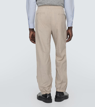 Auralee Wool Pants In Beige