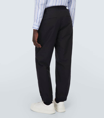 CARROL棉质斜纹裤