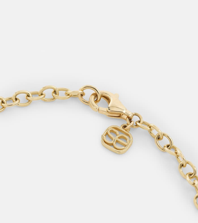 Sydney Evan Love 14kt Gold Necklace With Diamonds In Gold