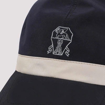 Shop Brunello Cucinelli Baseball Cap Hat In Black