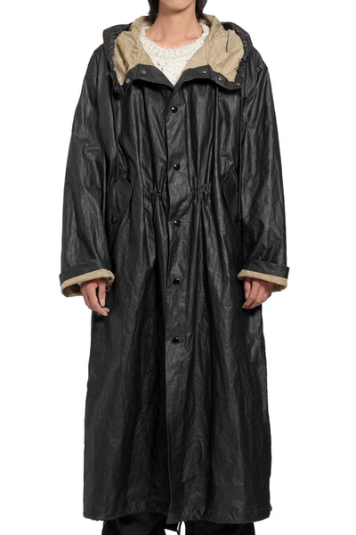 Shop Dries Van Noten Coats In Black
