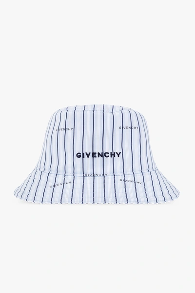 Shop Givenchy Light Blue Reversible Bucket Hat In New