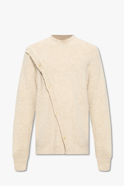 Shop Jacquemus Beige ‘pau' Sweater In New