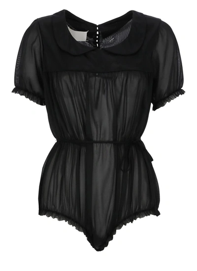 Shop Maison Margiela Dresses Black