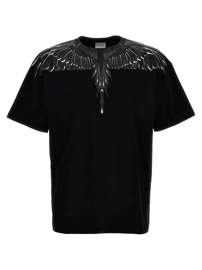 Shop Marcelo Burlon County Of Milan 'icon Wings' T-shirt In Black